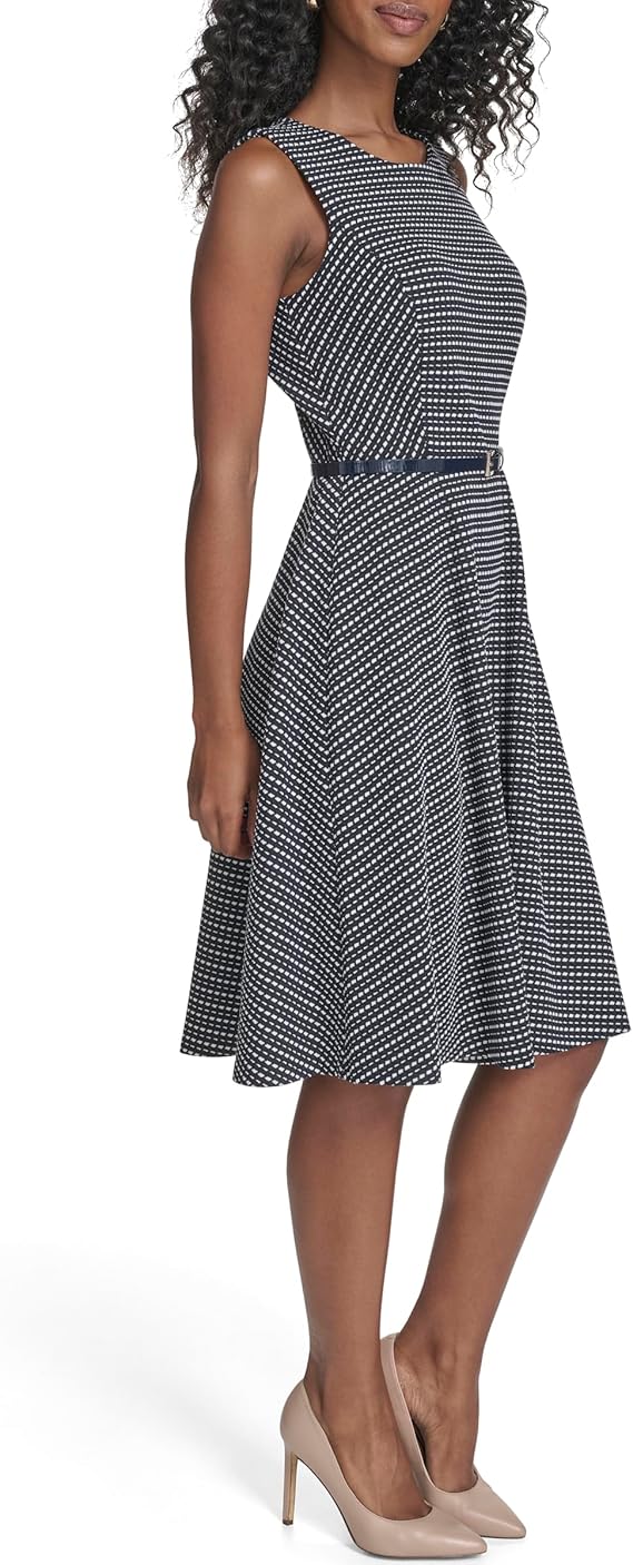 Women's Windmill Knit Flared Dress